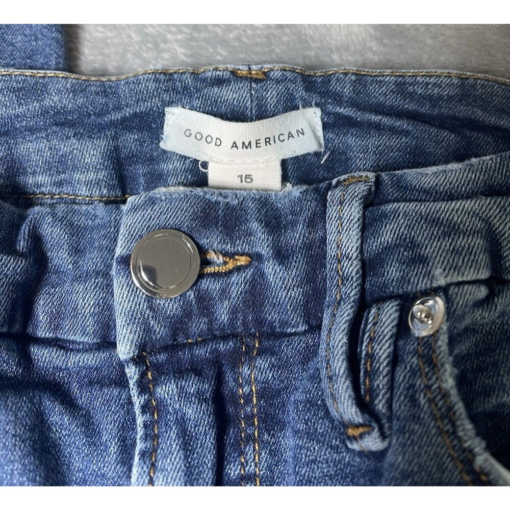 Good American womens jeans sz 15 premium slim premium NWOT high rise MSRP $135 - Picture 2 of 8